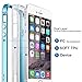 iPhone SE Case, Ansiwee Reinforced PC Frame & Highly Durable Crystal Slim Shock-Absorption Flexible Soft Rubber TPU Bumper Hybrid Protective Case for Apple iPhone SE/iPhone 5s & 5 (Green)