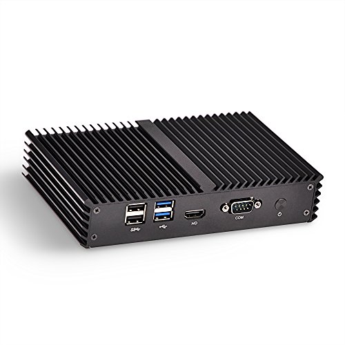 Firewall Pc Qotom-Q350G4Y Intel Core I5-4300Y 3M Cache,Up to 2.3Ghz AES-NI, Barebones 4 Intel LAN,Used As A Router/Firewall/Proxy/WiFi Access Point