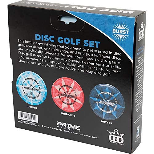 Dynamic Discs Trooper Backpack Prime Burst Disc Golf Starter Set