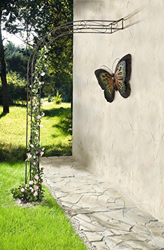 Rankhilfe "Halbbogen", Rosenbogen Halbbogen, Pflanzenstütze, Gartenhalbbogen – Bild 7