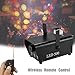 Easife Professional Fog Machine Halloween Automatic Smoke Machine 600W Remote Control with Lights LED for Continuous Fog&Independent-Used Lighting Effects Chrismas Party Wedding Stage