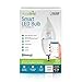 (4-Pack) Feit Electric CFC/300/LED/HBR 40W Equivalent (2700K) B10 Dimmable Bluetooth Smart HomeBrite LED Light Bulb