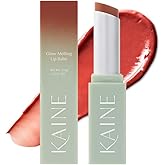 KAINE Glow Melting Lip Balm(WarmApricot) Vegan Hydrating Lip Balm with Natural Shine, Moisturizing & Nourishing Formula, Soft & Melting Textur 3.4g / 0.13 fl oz