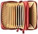 Buxton Pebble Wizard Wallet, Red