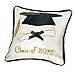 Class of 2016 Graduation Embroidered Accent Pillow