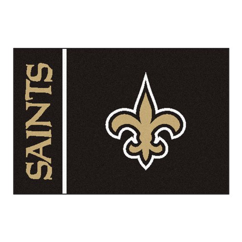 FANMATS NFL New Orleans Saints Nylon Face Starter Rug