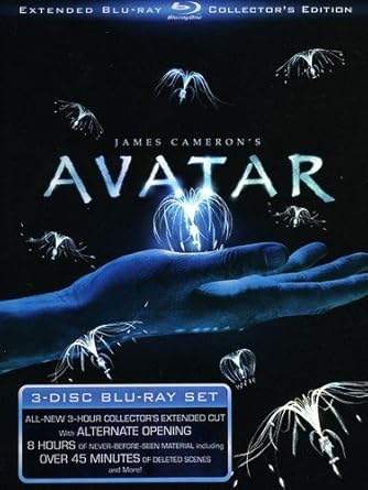 Avatar Extended Blu-ray Collector's Edition (3 DVD): Amazon.fr: Sam