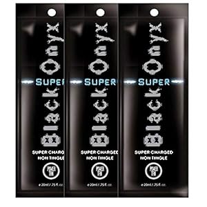 3-SACHETS-OF-POWER-TAN-SUPER-BLACK-ONYX-TANNING-LOTION 3 SACHETS OF POWER TAN SUPER BLACK ONYX TANNING LOTION