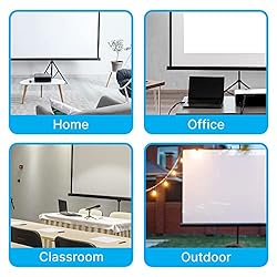 Pyle Universal Projector Screen w/Stand - 120-Inch