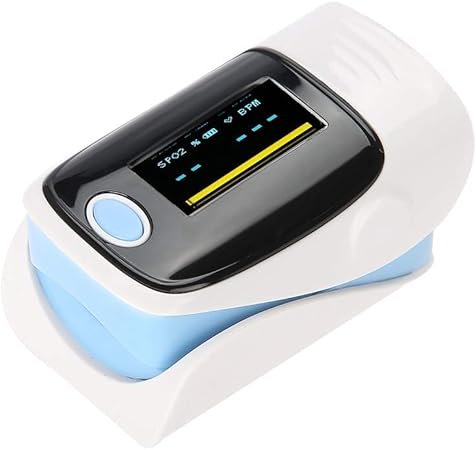 Fingertip Pulse Oximeter, Portable Digital Reading High?Definition LED Screen, O2 Monitor Finger for Oxygen, Spo2 Blood Oxygen Saturation Monitor