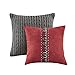 Woolrich Williamsport Plaid Square Pillow Grey 18x18, WR30-465