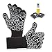 BBQ Gloves Extreme Heat Resistant Grill Gloves - Premium Insulated Durable Fireproof Kitchen Mitts For Baking, Frying & Indoor/Outdoor Cooking