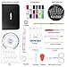 Sewing Kit Kasimir 142 Professional Premium Sewing Accessories with Extra 40 Pins and 10 Safety Pins Compact Potable Travel Emergency Sewing Supplies for Kids Adults Beginners
