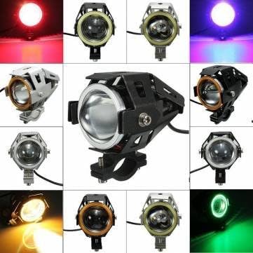 Bheema CREE U7 Waterproof Motorcycle LED Driving Fog Light Spot Headlight
