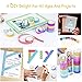 Colored Masking Tape,Colored Painters Tape for Arts & Crafts, Labeling or Coding - Art Supplies for Kids - 50 Different Color Rolls - Masking Tape 0.6 Inch x 9.8 feet (1.5mm X 3m)
