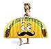 BigMouth Inc. Giant Taco Pool Float, 5 Feet Long Lounge Raft Floatie, Funny Pool Party Summer Water Toy, Durable Vinyl, Includes Patch Repair Kit