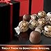 Turin BAILEYS Original Irish Cream Chocolate Truffles, Milk Chocolate, Non-Alcoholic Chocolate Candy I 2 Jars, 17.6 Ounces Each