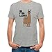 TeeStars Men's - No Prob Llama T-Shirt