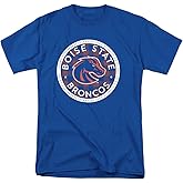 LOGOVISION Official Collegiate Distressed Plaid Badge Short Sleeve Unisex for Men & Women Cotton T Shirt Collection 2