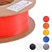 RepRapper Red 3D PLA 3D Printer Filament 1.75 mm 1kg Spool (2.2lbs) Perfectly Coiled in Eco-Friendly Straw Based Spool