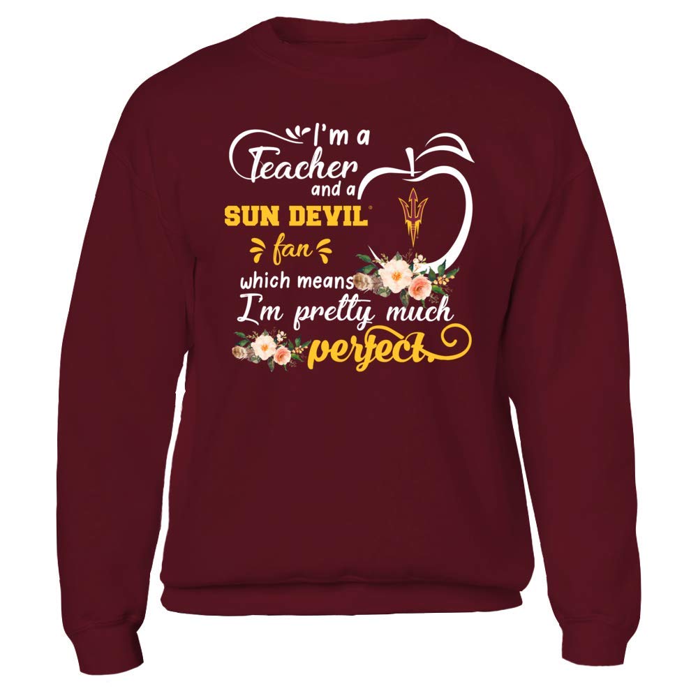  Arizona State Sun Devils T-shirt - Perfect Tea - Floral