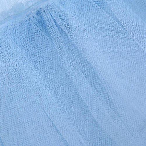 1-7 Years Old Girls,Yamally_9R Toddler Girls Ballet Dress Leotard Dance Skirt Gymnastics Strap Dancewear Clothes (4T, Light Blue)