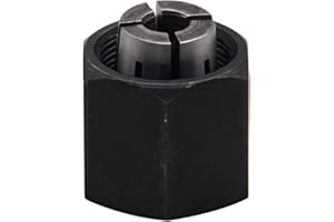 Thaekuns 2610906283 1/4" Router Collet for Bosch 1613,1617, 1618,1619 Series Routers
