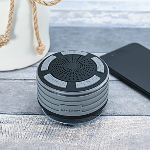 Johns Avenue Bluetooth Shower Speaker Newest Version 5.0 Certified