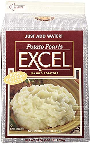 Potato Pearls Excel Mashed Potatoes - Value 2 Pack (3.37 lb. Each)