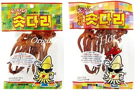 Roasted Korea Dried Squid Legs 20g10Pack (Mild&amp;Spicy Taste)