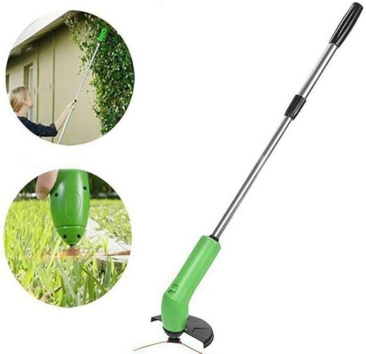 Amazon Com Hs Manwei Garden Tool Grass Trimmer Park Steel Edging Cordless Weed Cutter Portable Lawn Mower Home Electric Machine Outdoor Home Kitchen