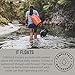 ICEMULE Classic Large Collapsible Sling Strap Cooler – Hands Free, 100% Waterproof, 24+ Hours Cooling, Soft Sided Cooler for Hiking, Camping, Fishing & Picnics, 20 Liter, Fits 20 Cans + Ice