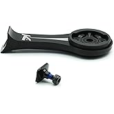 K-Edge Specialized Future Bicycle Computer Handlebar Mount, Garmin, Black | Garmin Roval Cockpit Mount With Single-Bolt Installation, CNC Aluminum Construction, And Included Mounting Hardware