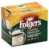 Folgers Classic Medium Roast Decaf Coffee, 19 Count Singles Serve (3 Pack)