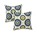 Greendale Home Fashions Outdoor Accent Pillows, Summer, Set of 2