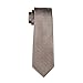 Barry.Wang Classic Brown Tie Set Plaid Neckties Woven,Brown Plaid,One Size