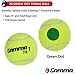 Gamma Sports Kids Training (Transition) Balls, Yellow/Green Dot, 78 Green Dot, Bucket of 48