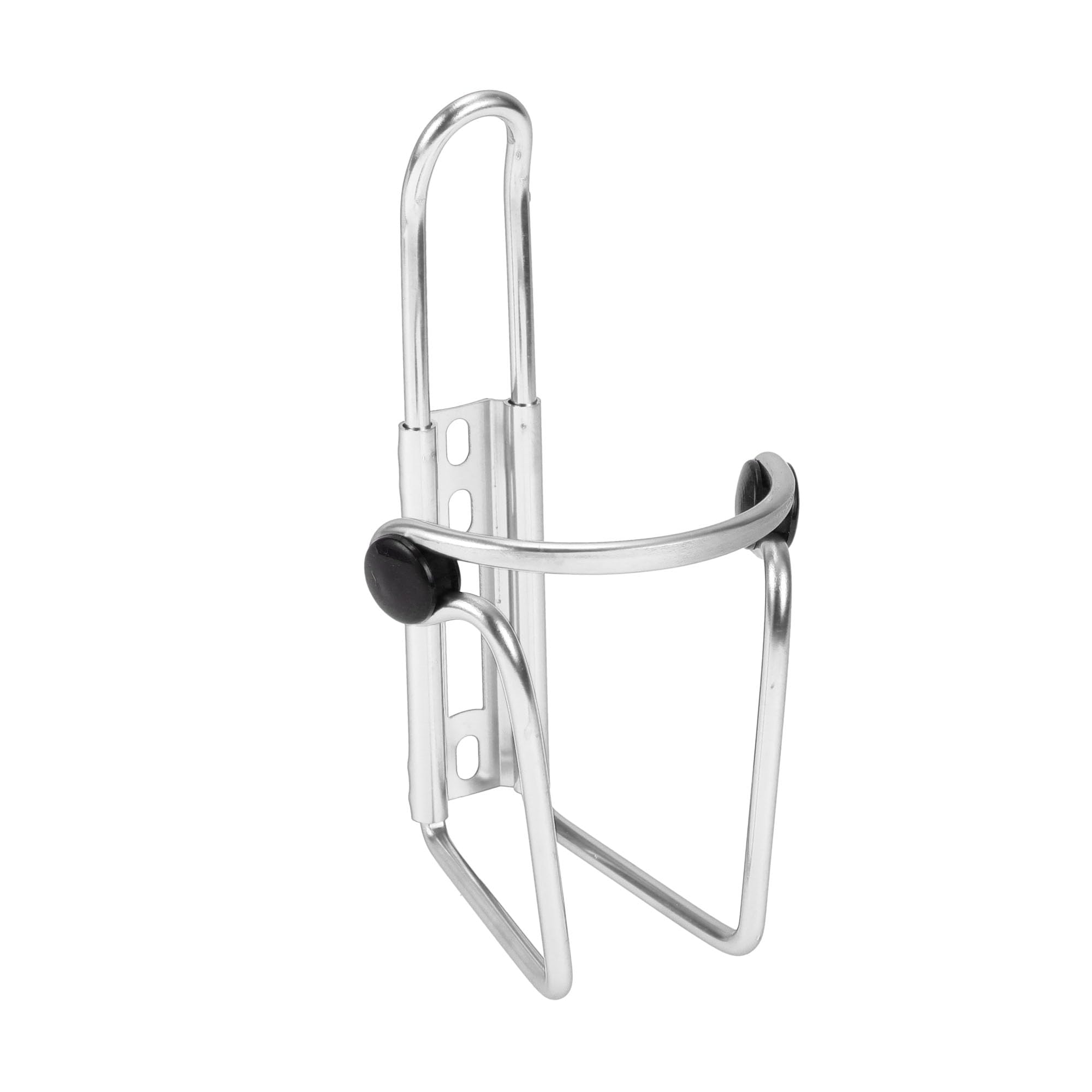 Motoforti Bike Bottle Cup Holder Cage Rack Thickened Strong Aluminium Alloy Bicycle Drinks Holder for MTB Road Mountain Bike Outdoor Cycling Silver Tone