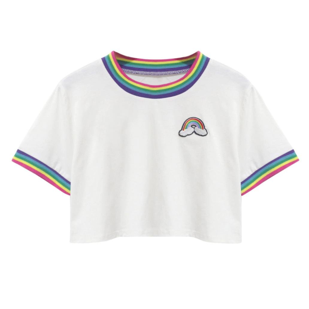cute crop top t shirts