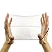 Bignc 40pcs Reusable Invisible Hair Nets Elastic Edge Mesh for Women Bun, 20 Inches 50cm, Brown
