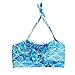 Newland 3 Pcs Girls Swimsuit Mermaid Tails for Swimming Princess Bikini Bathing Suit Set for 3-12Y (140CM(9-10Y)-Size XXL, Blue)