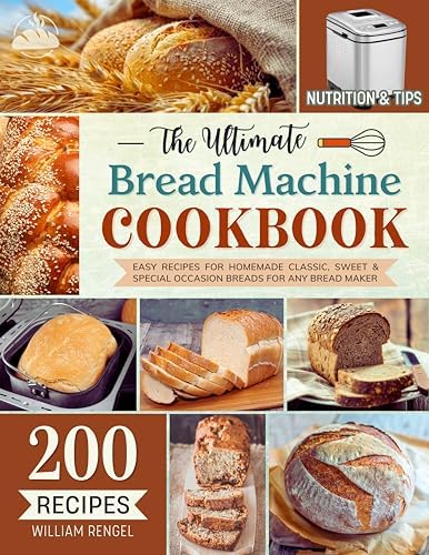The No-Fuss Bread Machine Cookbook: Hands-Off Recipes for Perfect