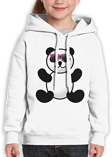 JJLS Cool Panda Long Sleeve 3D Digital Print Pullover Hoodie Sweatshirt For Young Unisex Kid