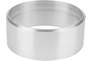 Air Filter Spacer,Aluminum Air Cleaner Spacer Replacement Accessories Replacement for Carbs with 5 1/8in Opening(2")