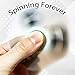 Fidget Hand Spinner Toy Best Hybrid Ceramic Bearing 360 Tri-Spinner Prime ADHD Fidget Toy Prime Premium Anxiety Toys Helps Focus for Kids and Adults Amazing Stress Reducer (White)