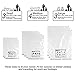 GANJOY Travel Space Saver Bags No Vacuum Needed for Travel (Pack of 10)