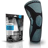 POWERLIX Compression Knee Sleeve - Best Knee Brace for Men & Women â€“ Knee Support for Running, Basketball, Weightlifting, Gym, Workout, Sports â€“ PLEASE CHECK SIZING CHART