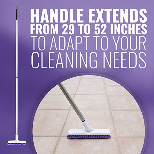 Fuller Brush Tile Grout EZ Scrubber & Telescopic Handle Bundle with