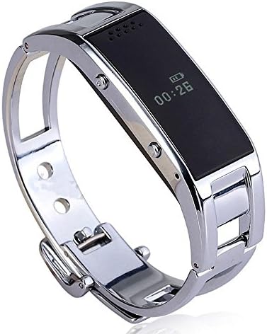 Smart Health Wristband Smartwatch Android Bluetooth 3.0 SMS Phonebook Sync Remote Photo Pedometer Sleep Management (Silver)