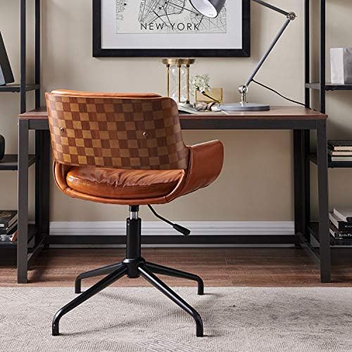 Volans Home Office Chair Mid Century Modern Bentwood Swivel Accent